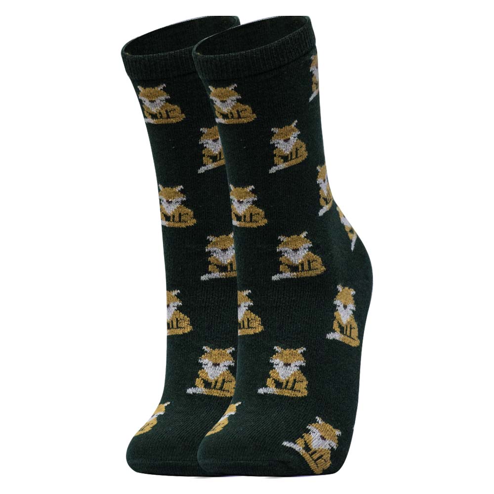 Forest Fox Boys' Crew Socks