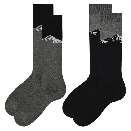 Women Mountain Graphic Knee high Socks