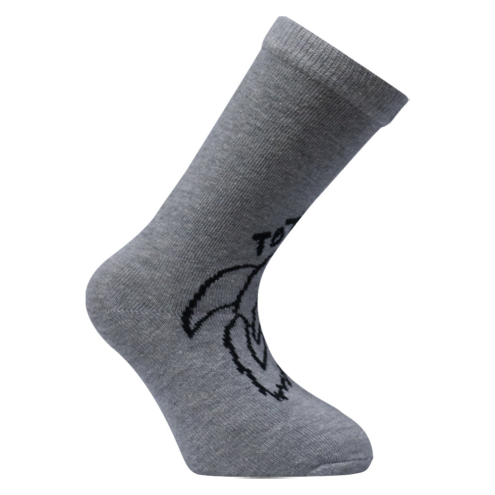 Rocket Print Boy's Crew Socks