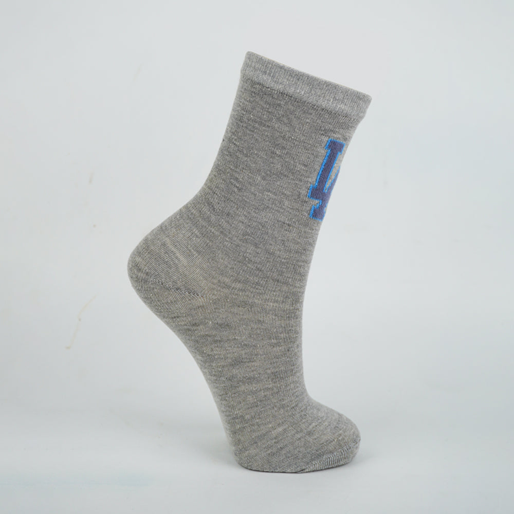 Boys LA Print Crew Socks