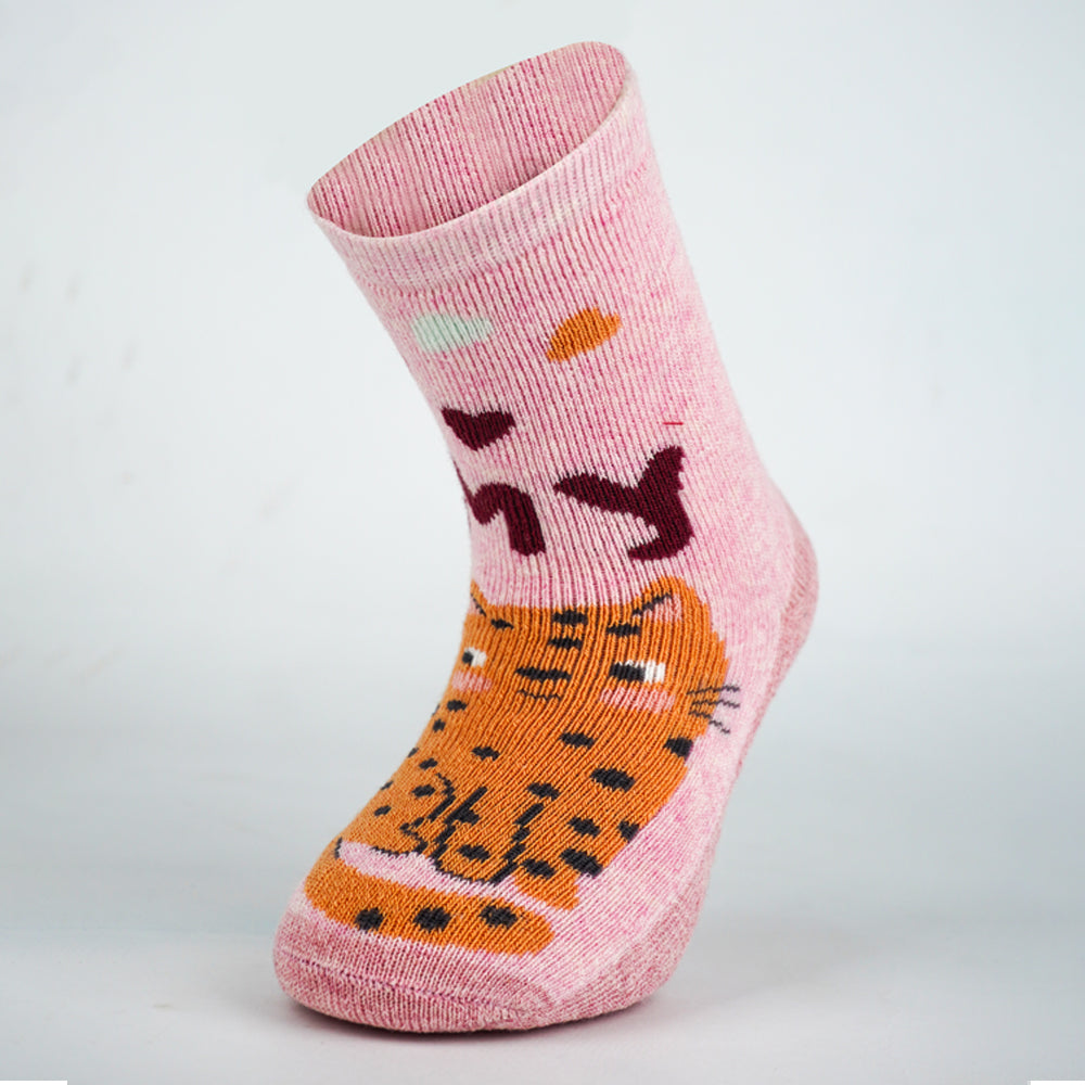Girls Cat Pattern Anti-slip socks