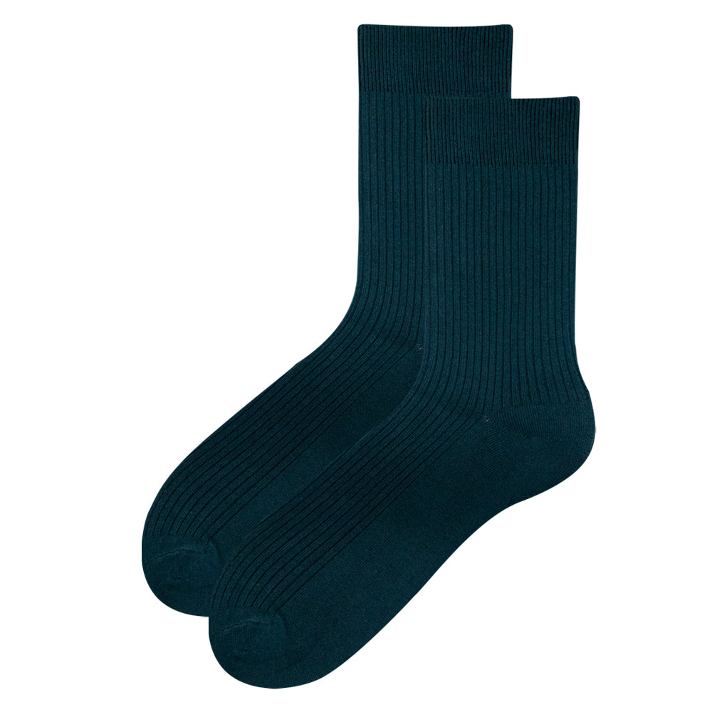 Pack of 3 - Men's Classic Ribbed Crew Socks