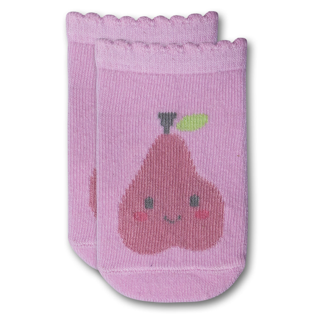 Adorable Baby Girl Pink Ruffle Ankle Socks