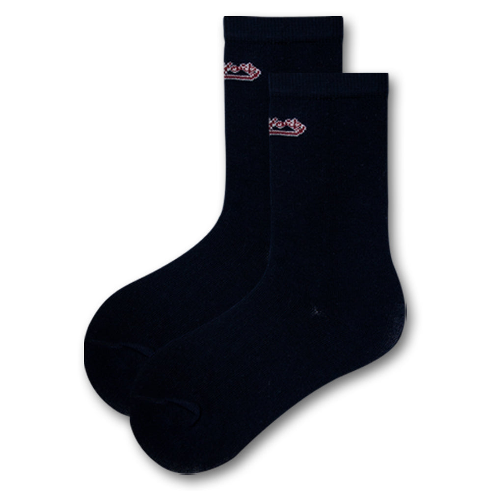 New York Print Boy's Crew Socks