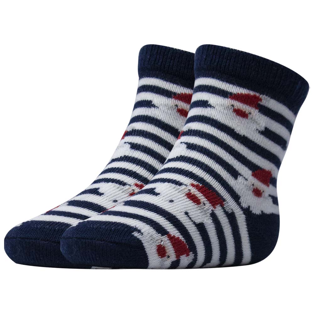 Kids Unisex Santa Claus Stripe Socks
