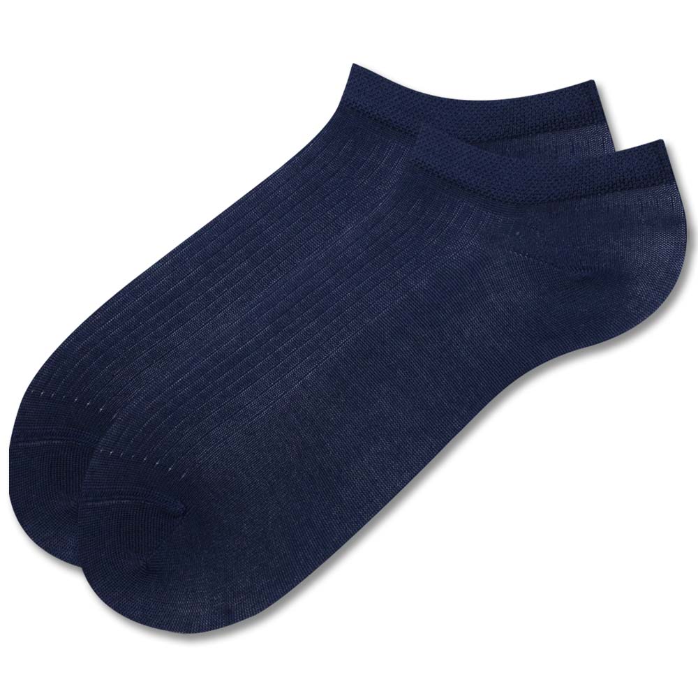 Men Premium Mercerized Needle Drop Ankle Socks