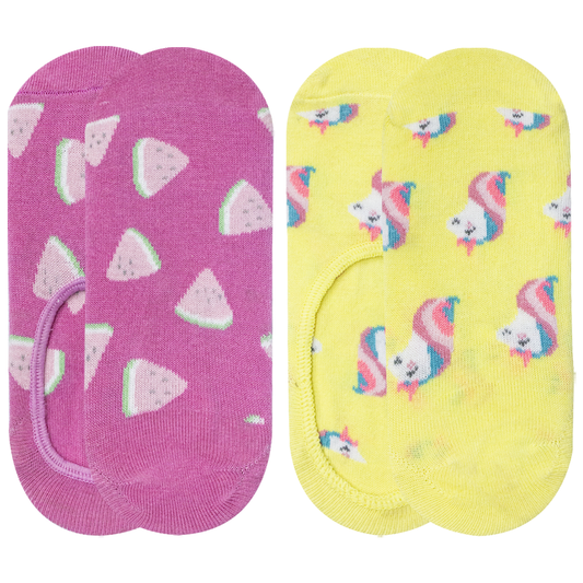 Girl's No-Show Socks