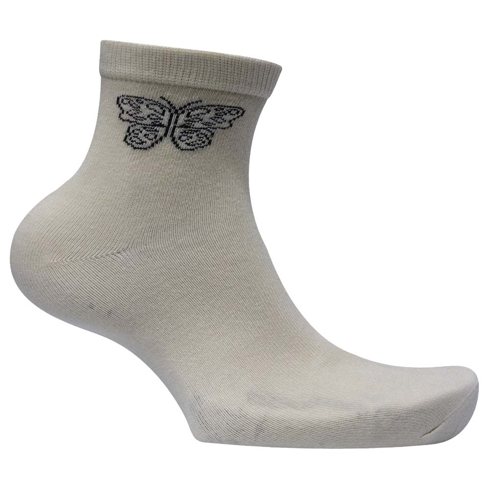 Butterfly Print Women's Crew Socks
