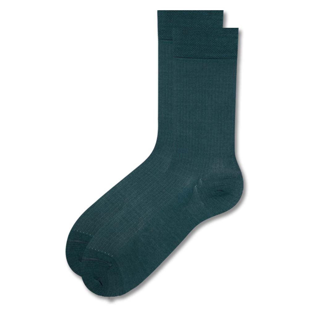 Premium Mercerized Needle Drop Socks for Men
