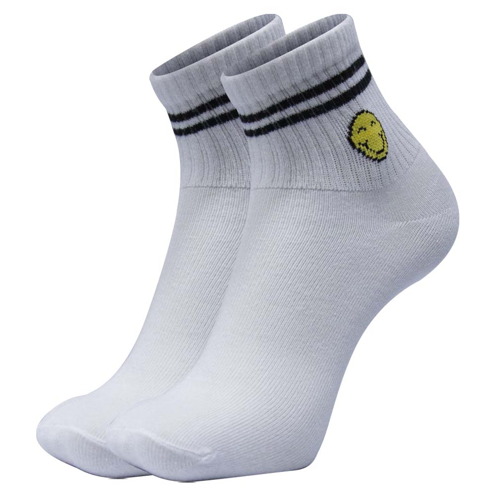 Men Cool Vibe Smiley Ankle Socks