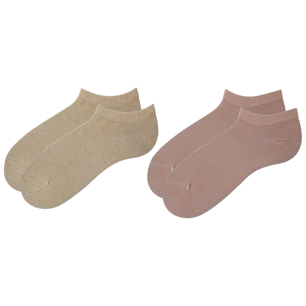 Women Plain Ankle Socks