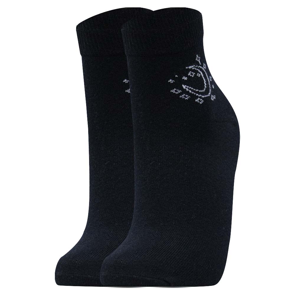 Celestial Moon & Star Ankle Socks