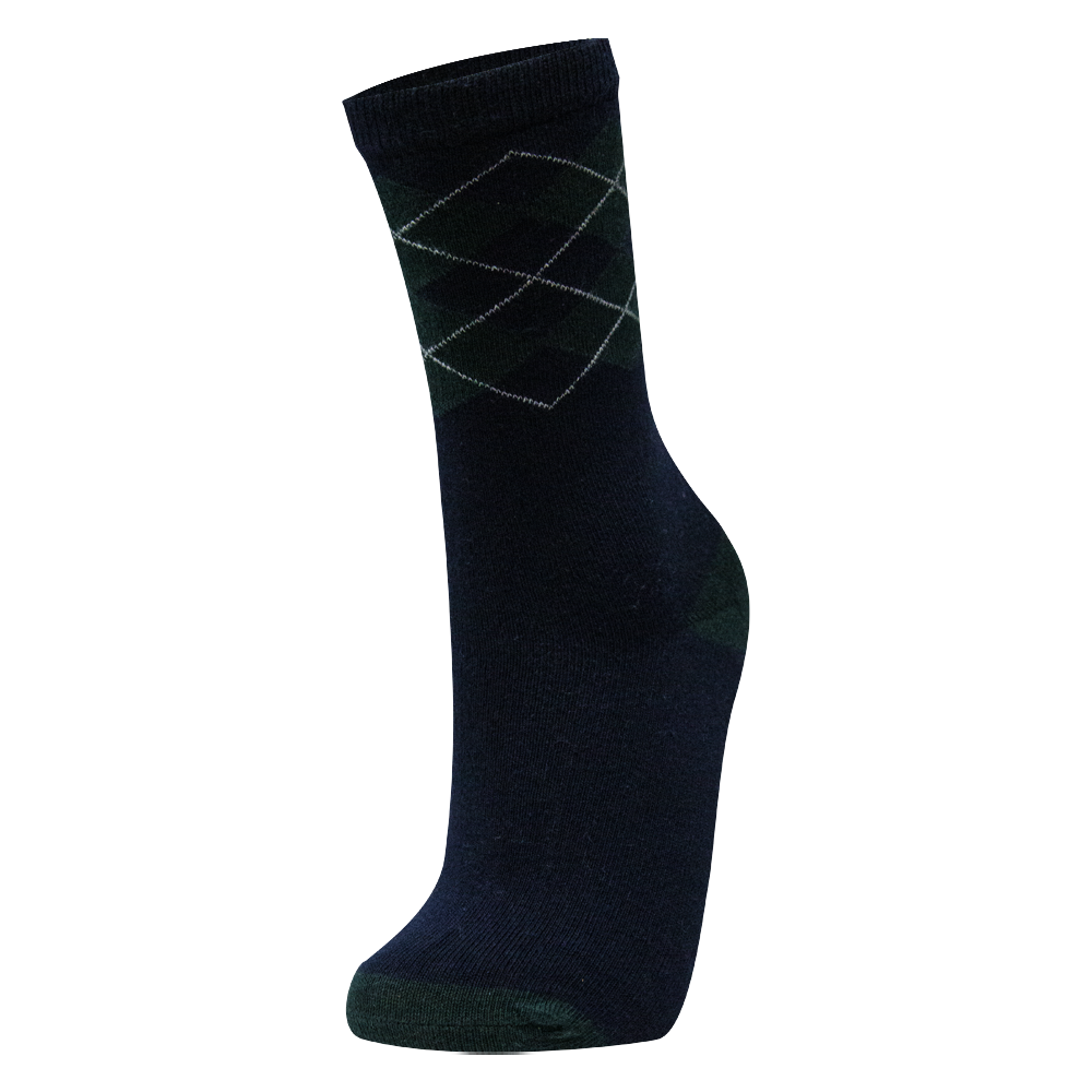 Boy's Argyle Crew Socks