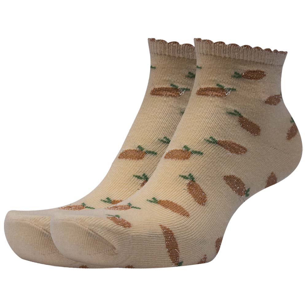 Girl’s Mango Print Ankle Socks