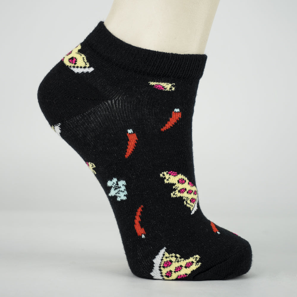 Unisex Pizza & Chili Ankle Socks