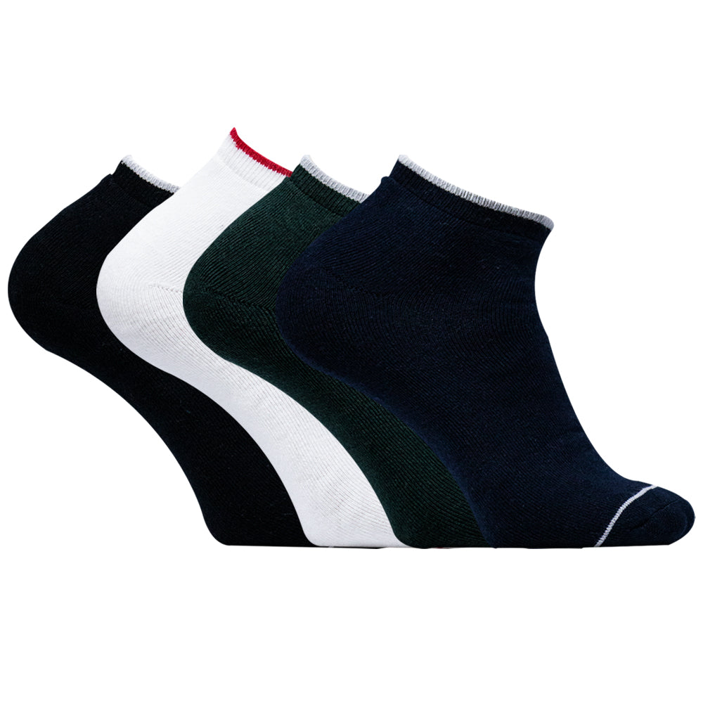 Pack of 2 & 4 - Classic Comfort Men’s Ankle Socks