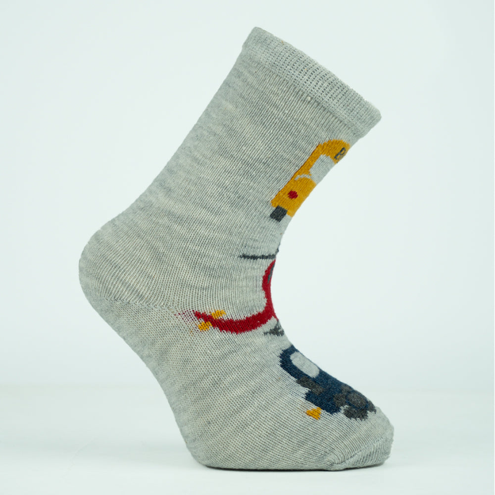 Baby Boys' Vehicle Crew Socks