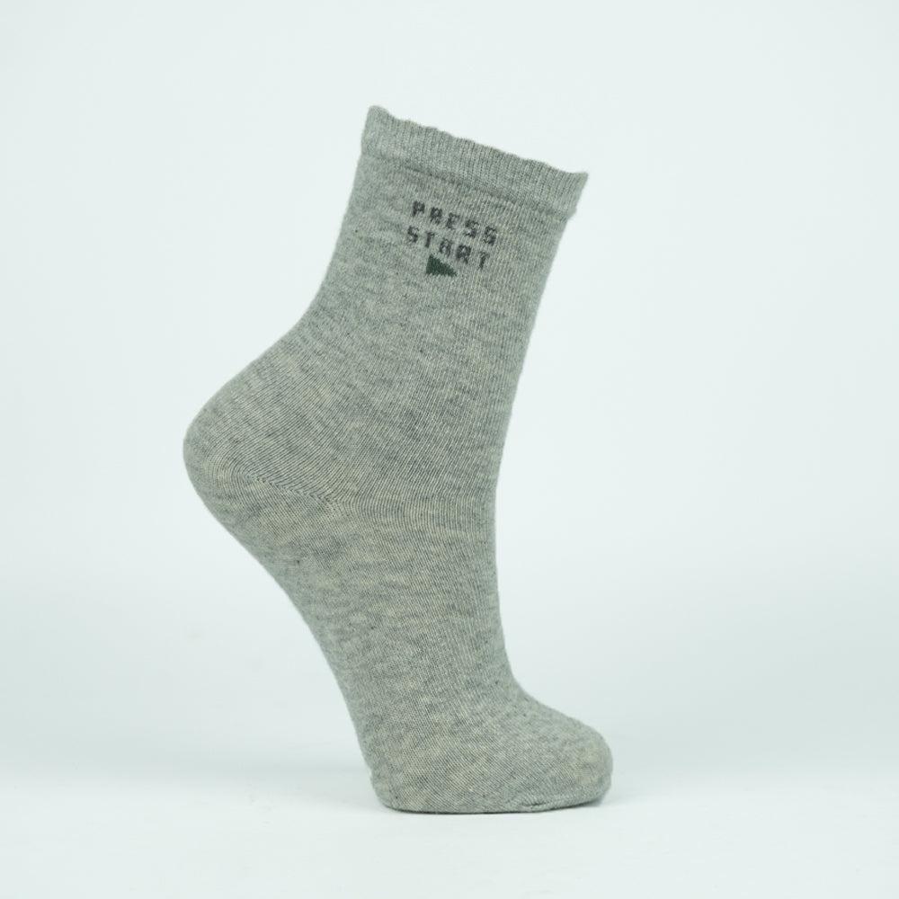 Boys Press Start Crew Socks