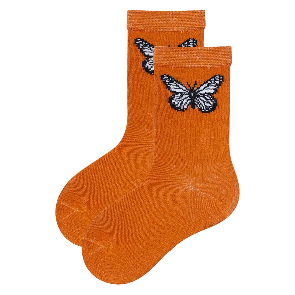 Girl’s Butterfly Design Socks