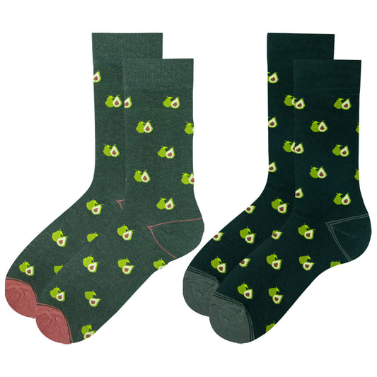 Avocado Print Men Socks