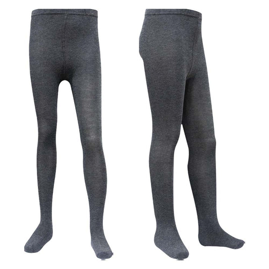 Plain Dark Grey Girls Tights (SF)