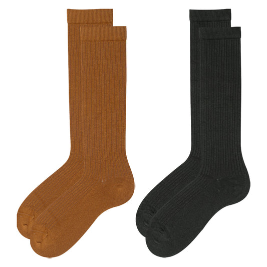 Men Ribbed knee High Socks