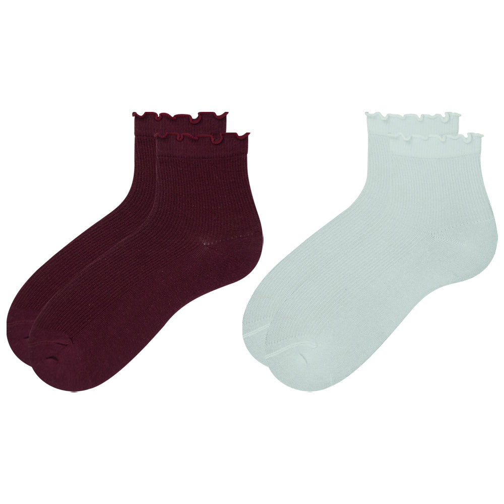 Women Ruffle Ankle Socks