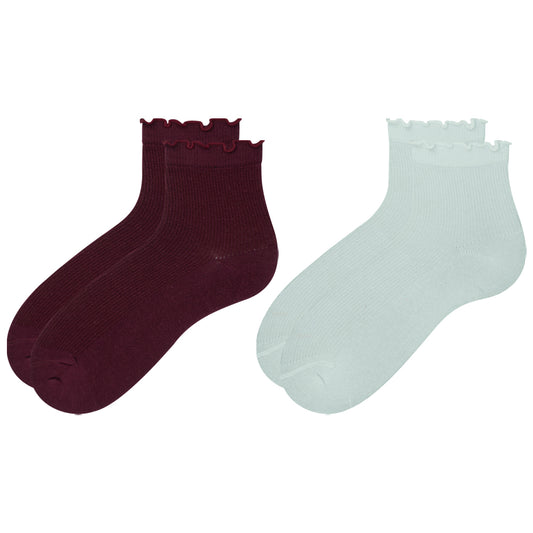 Women Ruffle Ankle Socks