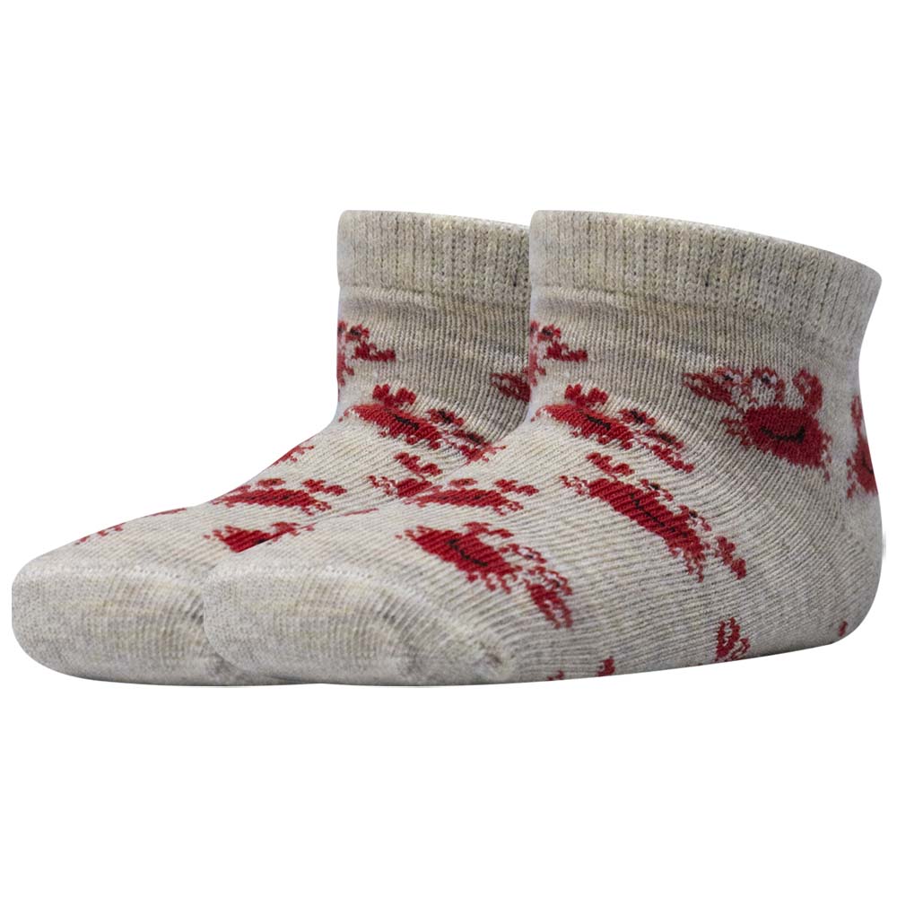 Baby Boy Crab With Stripes Socks