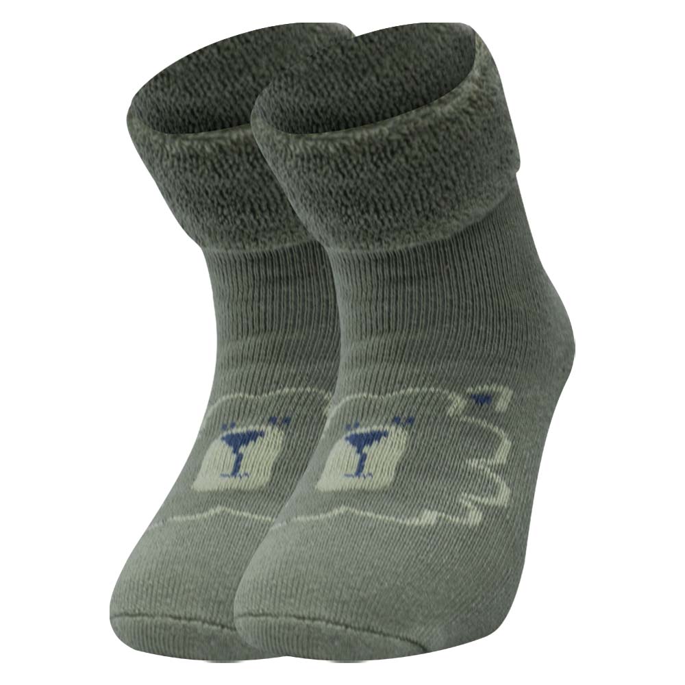 Snuggly Lion Print Anti-Slip Baby Socks