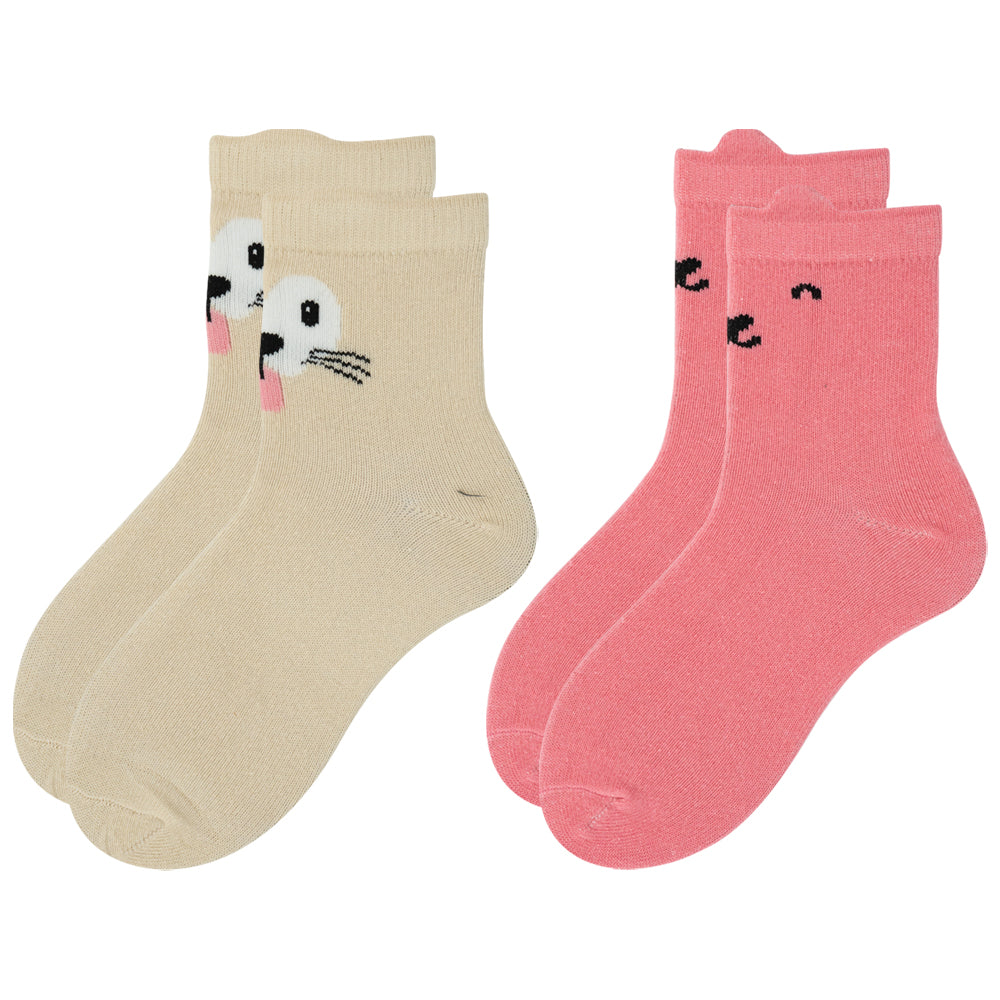 Kitten face Socks for Girl