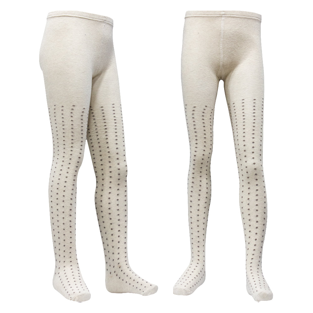 Comfy Polka Dot Design Girls Tights (CJ)