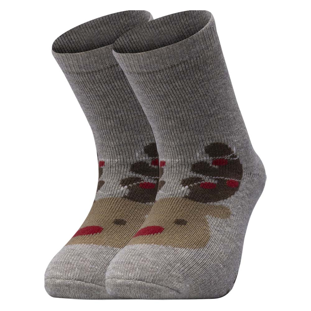 Trendy Reindear Toddler Socks