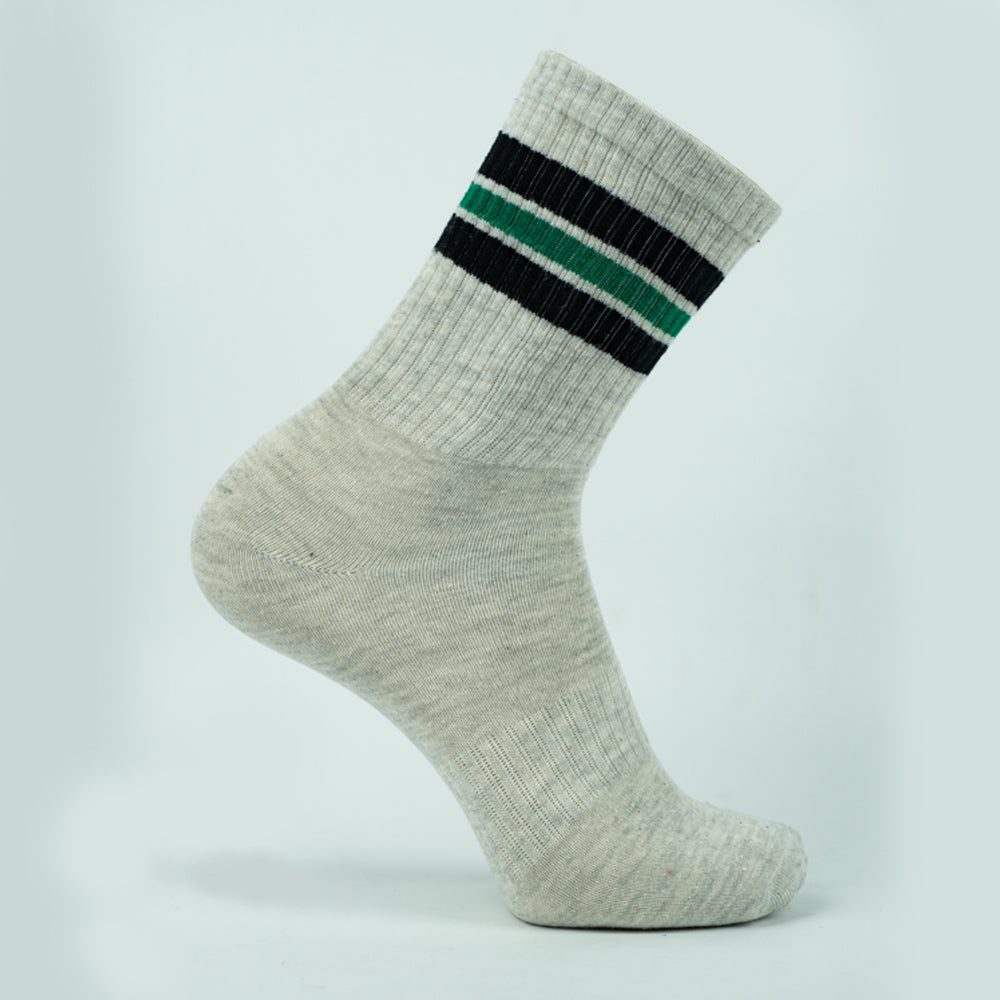 Men Retro Sport Crew Socks