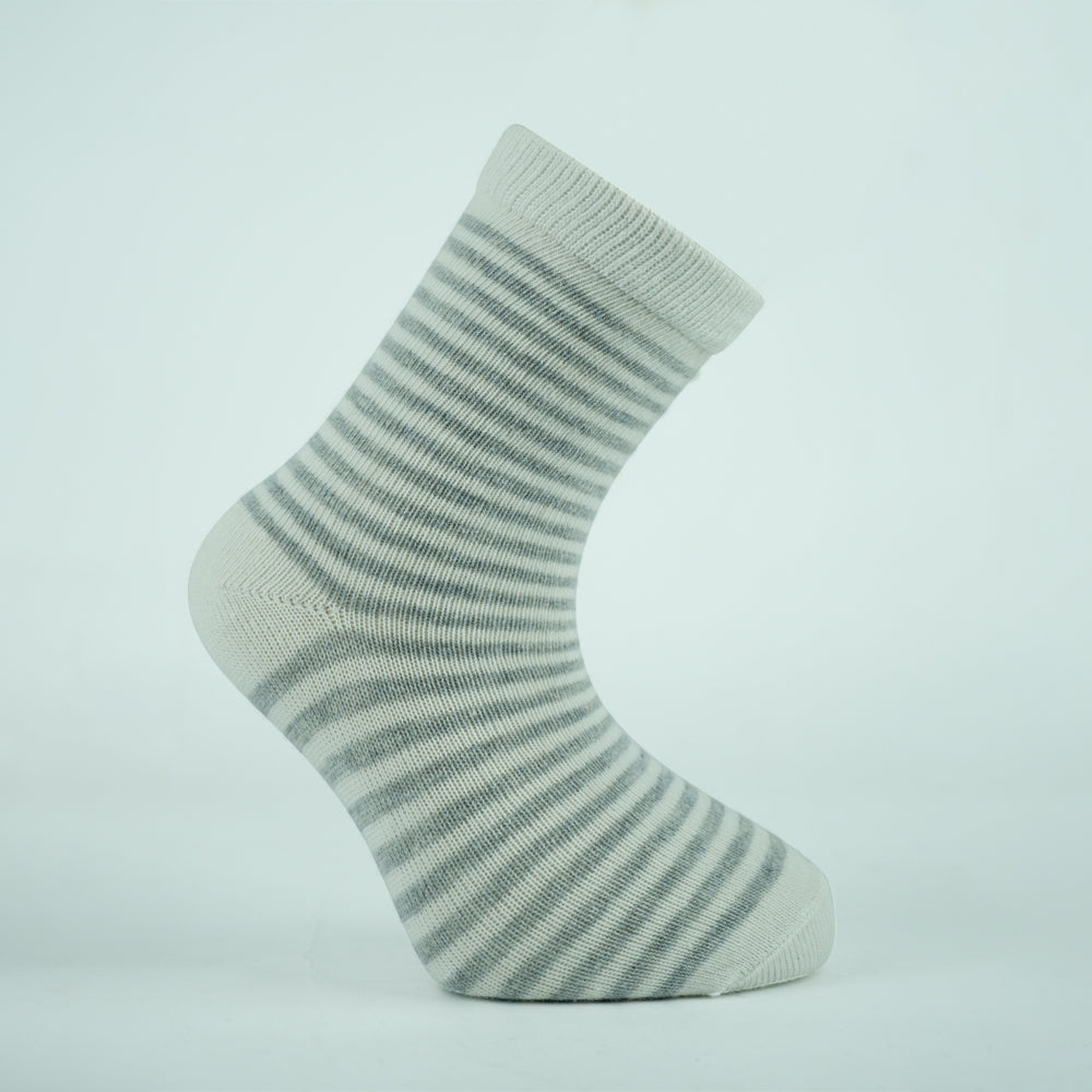 Baby Girl Striped Soft-Cotton Socks