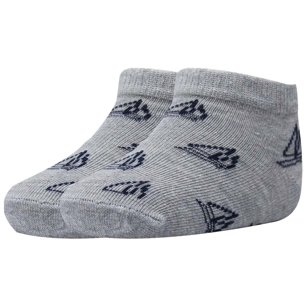 Baby Boy Boat Print Ankle Socks