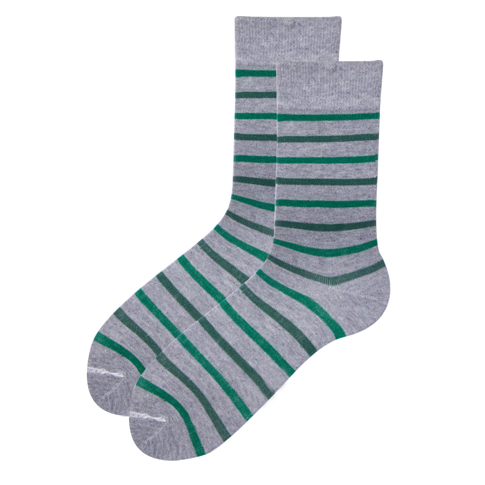 Pack of 3 - Men's Striped Crew Socks