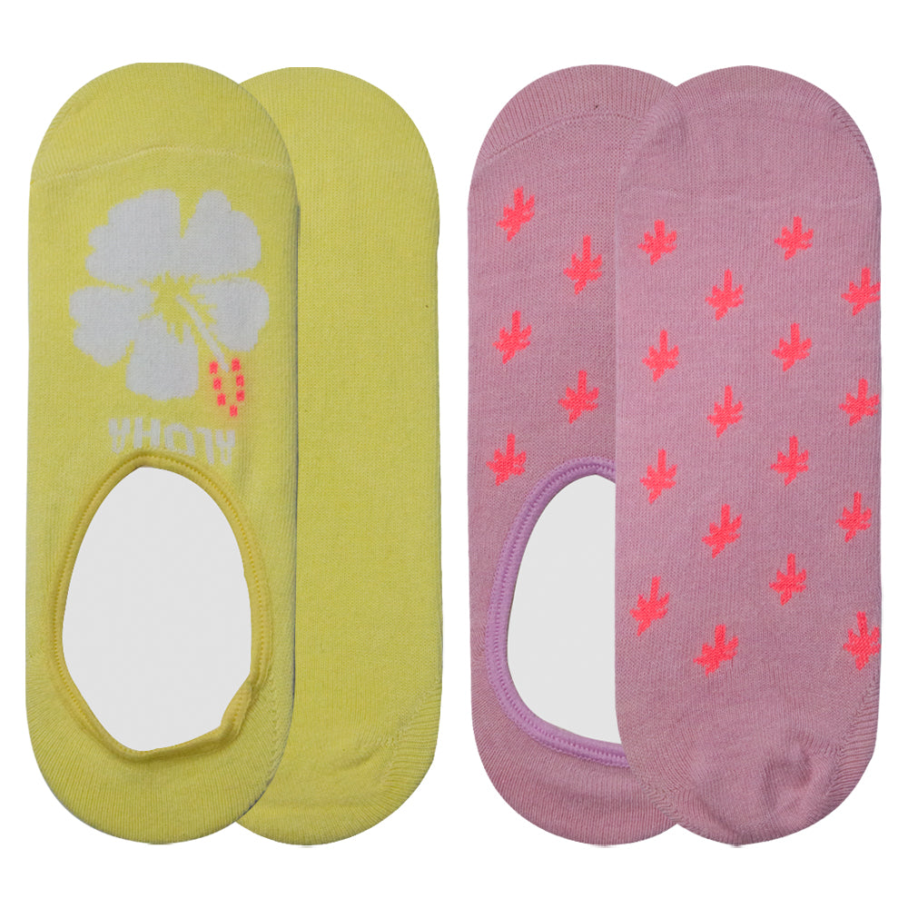 Girl's Flower Print Ankle Socks