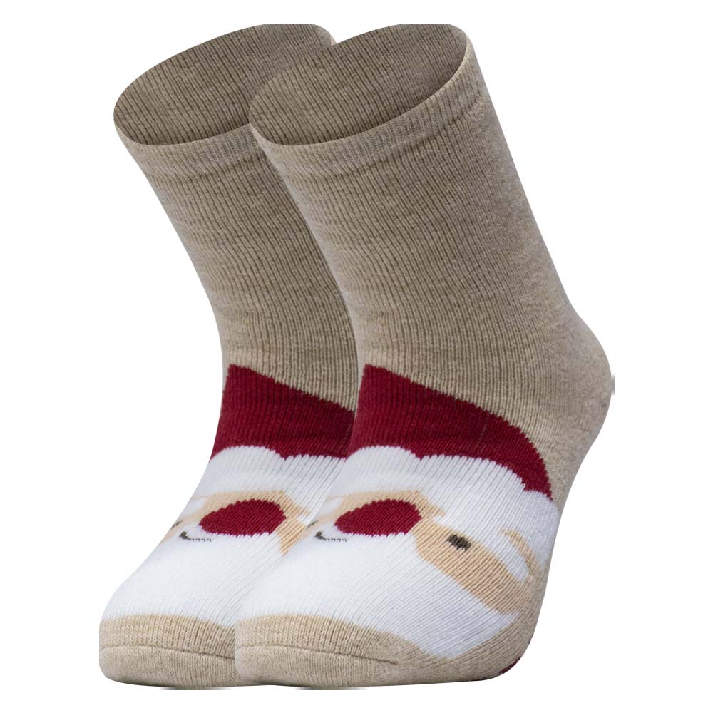 Cozy Grippers Kids Unisex Santa Anti-Slip Socks