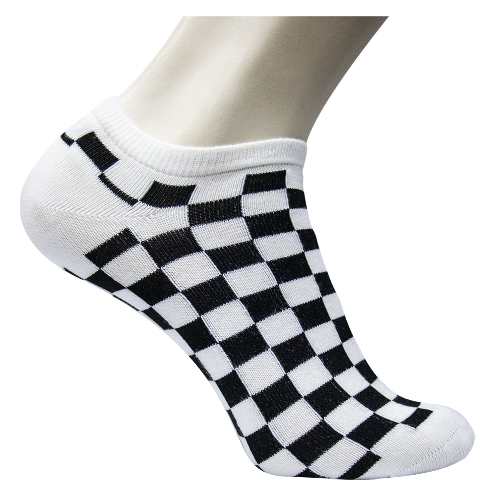 Checkered Ankle Socks