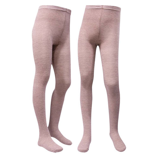 Girls Premium Soft Knit Baby Pink Tights (SF)