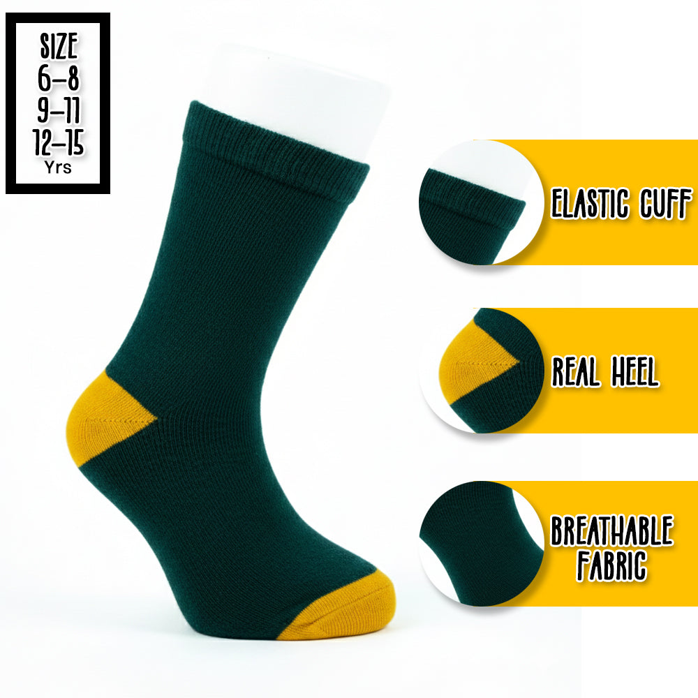 Boys Cotton Crew Socks