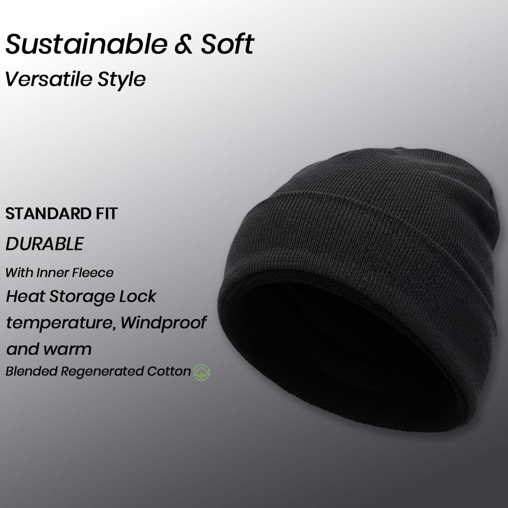 Premium Gray Slouchy Beanie for Men (RG)