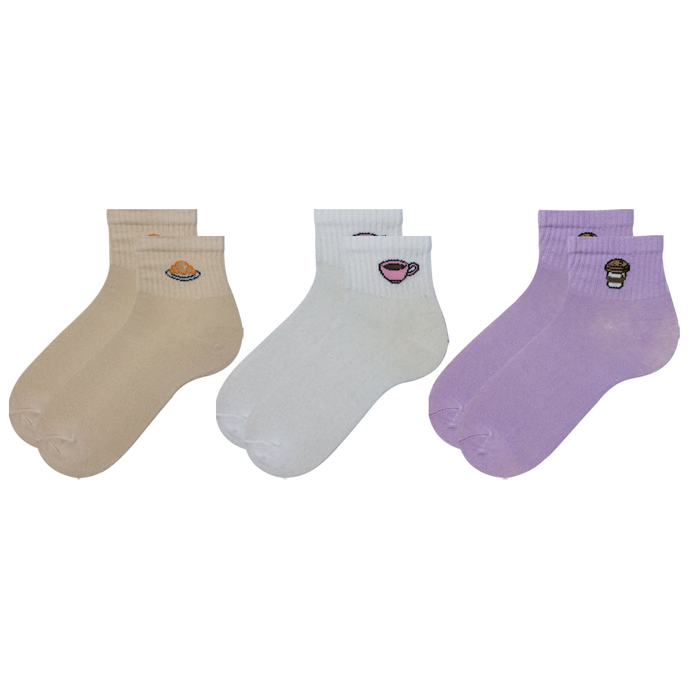 3-Pack Women Ankle Socks