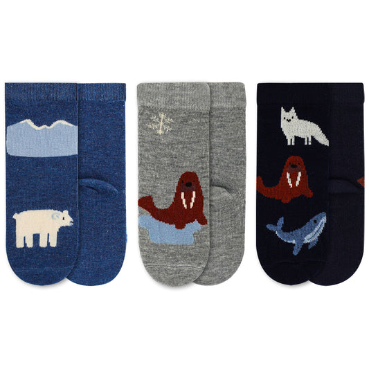 Pack of 3 - Arctic Adventure Boys Socks