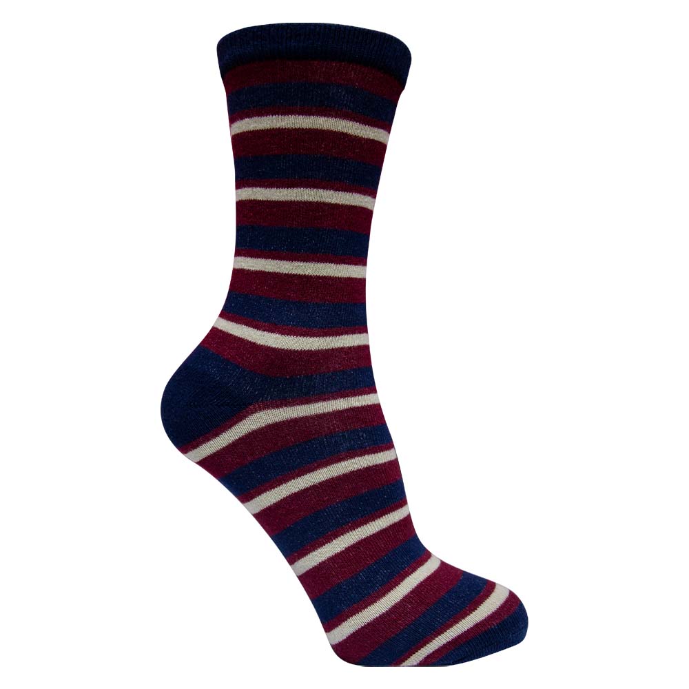 Striped Crew Socks for Boys