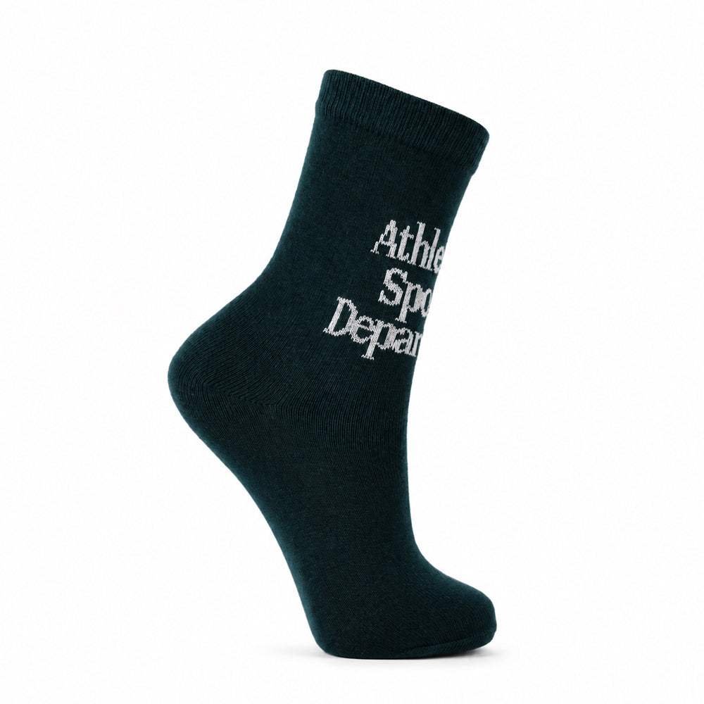 Boys "Athletic Sports Department" print Socks