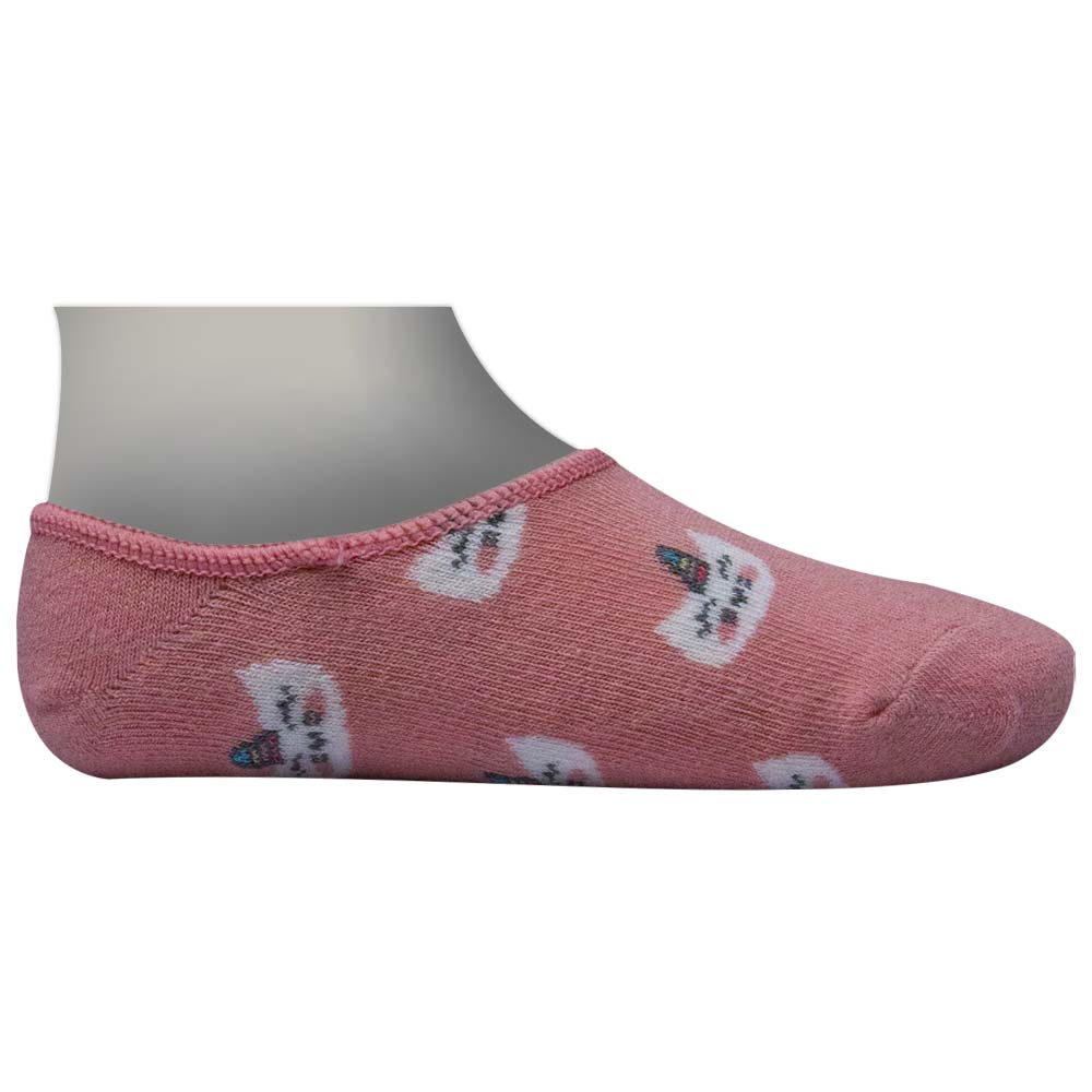 Girl's Unicorn Cat Design No-Show Socks
