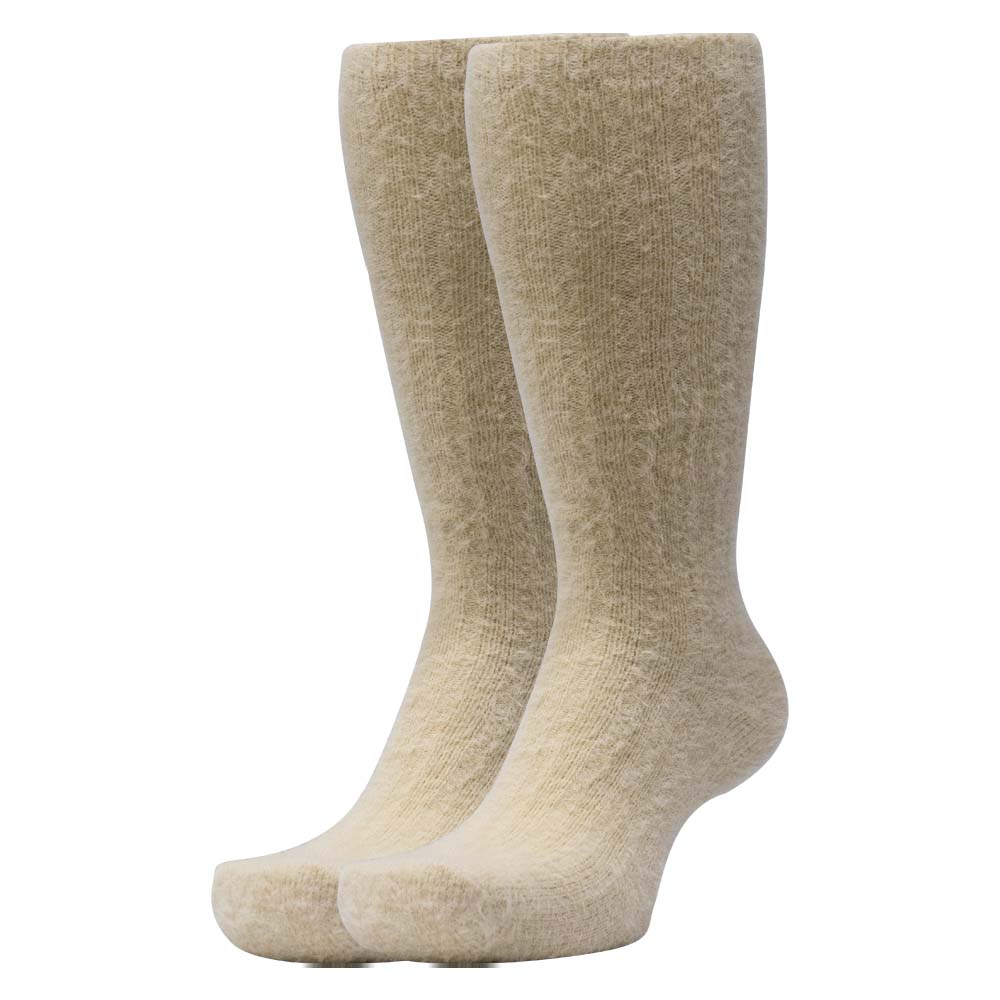 Ultra-Soft Fuzzy Fur Knit Socks for Women
