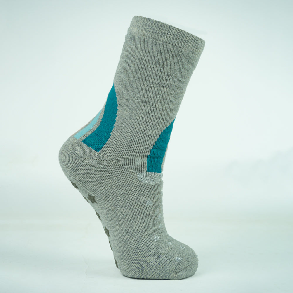 Girls' Rainbow Anti-Slip Crew Socks